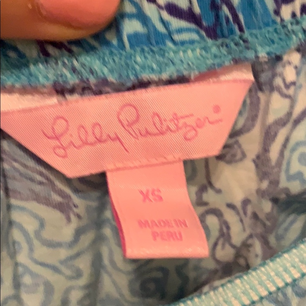 LILLY PULITZER STRAPLESS DRESS